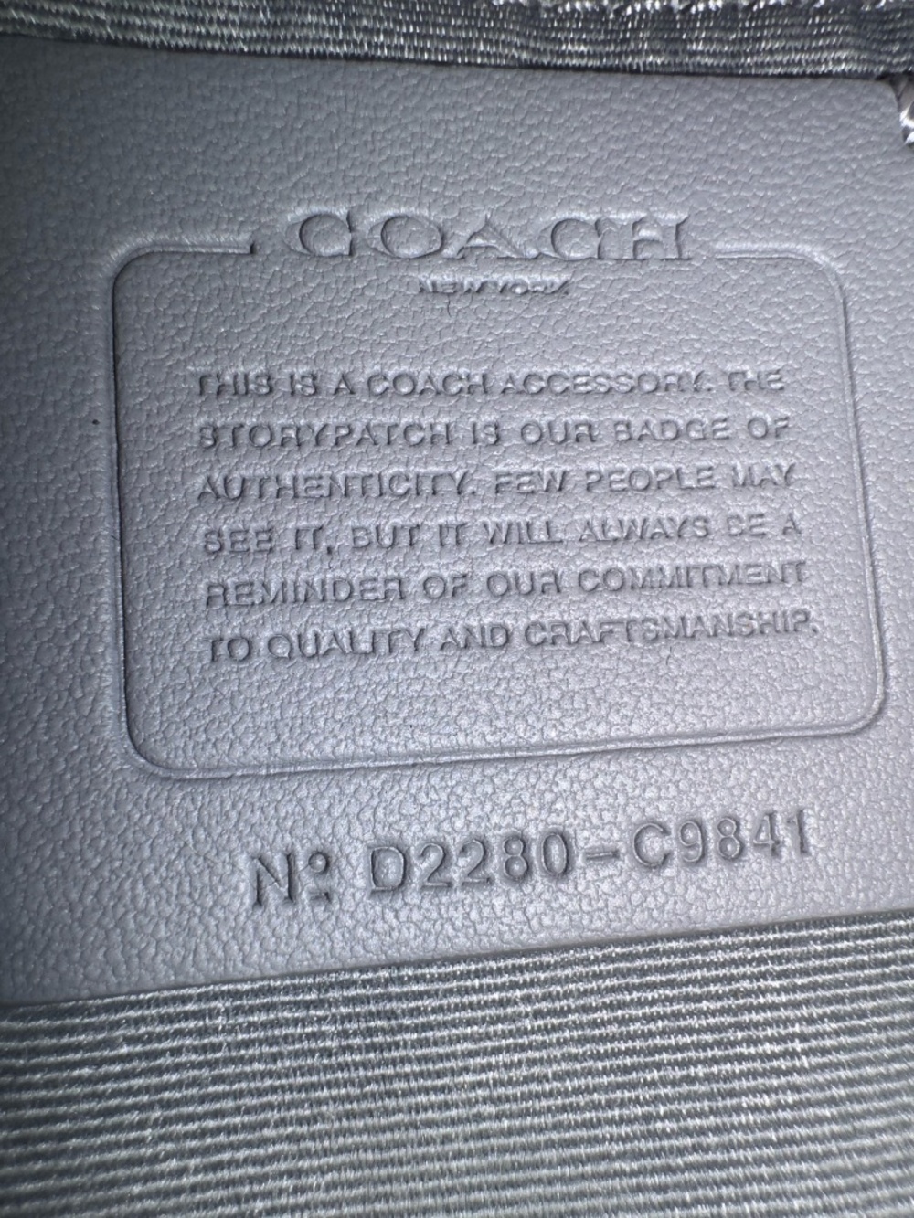 Coach Track Small Flap Crossbody Bag in Red Signature Canvas Style C9841 - Picture 11 of 12